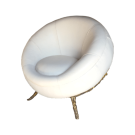 Brass Round Sofa